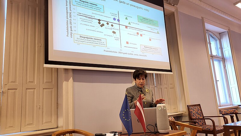 Bez produktivitātes celšanas nav panākama straujāka attīstība un izlīdzināšanās ar Eiropu