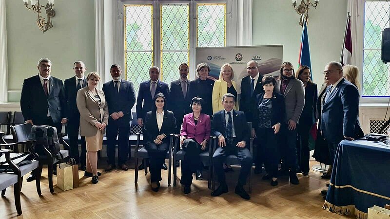 Aizvadīta starptautiska konference „Latvijas-Azerbaidžānas stratēģiskā partnerība: no pagātnes tagadnē nākotnei”